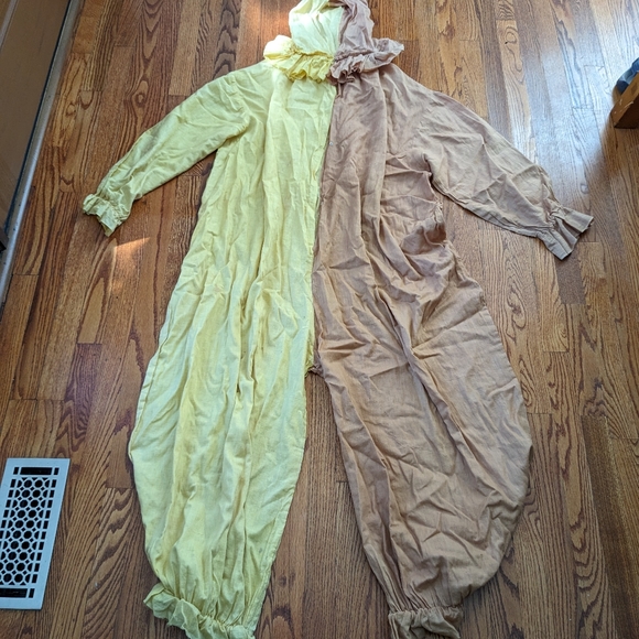 Early Vintage 1920's - 30's Flapper Clown Costume - Picture 8 of 13